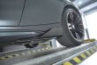 画像3: /BMW F87M2用パフォーマンスデザインサイドステップ用カーボンサイドスプリッターセット/スカートカナード/サイドシル/本物カーボン/クロスカーボン (3)