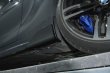 画像14: /BMW F87M2用パフォーマンスデザインサイドステップ用カーボンサイドスプリッターセット/スカートカナード/サイドシル/本物カーボン/クロスカーボン (14)