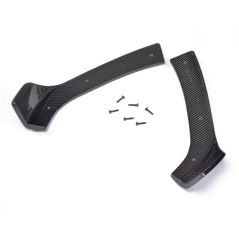画像1: ◆BMW F30/F31 3シリーズMスポ用 パフォーマンス フロントカーボンスプリッターセット/カーボンリップ/綾織/人気商品/アンダーリップ/フリッパー/カナード/320/335/328/325 (1)