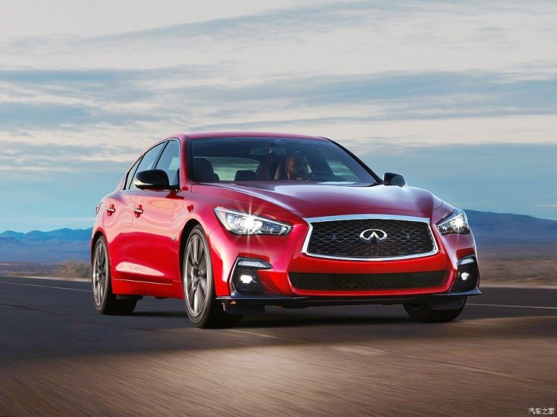 画像1: /ニッサン/インフィニティ V37/Q50/スカイラインセダン用カーボンヘッドライトアイラインセット/本物カーボン (1)