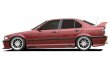 画像1: 特価!! BMW E36 3シリーズ4Dセダン/M3用　M3タイプサイドパネルワイドモールセット/316/318/320/323/325/328/M3/GT (1)