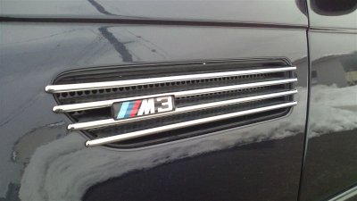 画像3: /BMW E46M3ルックサイドシャークタイプエアダクトセット/マットブラックタイプ/汎用商品/セダン/クーペ/カブリオレ/ツーリング/M3ルック専用品