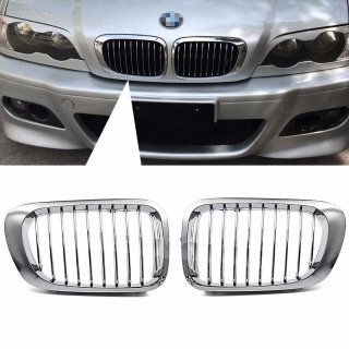 ◇BMW E46 3シリーズMスポーツ/Mテクバンパー専用フロントカーボン