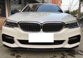 ◇BMW G30/G31 5シリーズMスポーツ用Endタイプフロントカーボン