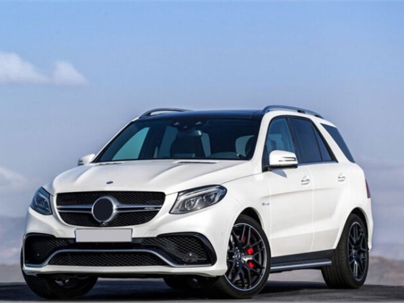 画像1: ◆M.ベンツ W166/X292 2015〜GLEクラスSUV用綾織カーボンピラー6点セット/クロスカーボン/GLE63AMG/GLE43/GLE350/GLE300 (1)