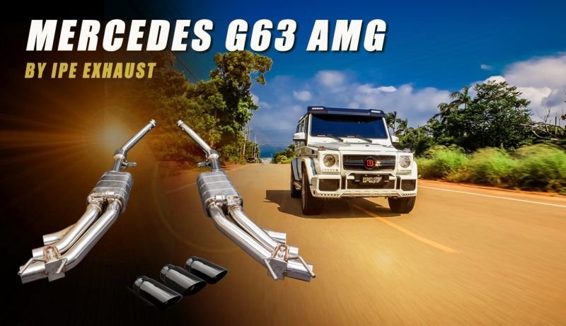 画像1: 本州送料無料◆イノテック INNOTECH iPE W463 V8G63 AMG 用フロントキャタパイプ(スポーツ触媒)セット (1)