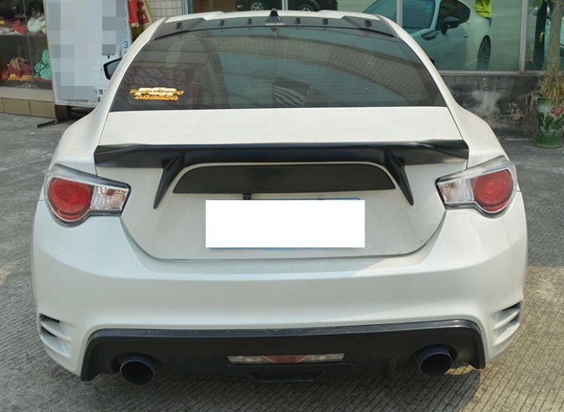 画像1: ◆トヨタ/スバル 86/BRZ用タイプB ABパワーカーボントランクスポイラー/GT86/STi/リアウイング/リアスポイラー (1)