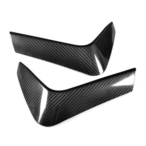 画像5: ◆BMW F80M3/F82M4用リアバンパーカーボンスプリッターセット/バンパーガーニッシュ/傷隠し機能備え (5)