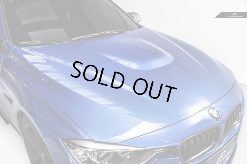 画像1: ◆BMW F30/F31/F32/F33/F36 3シリーズ/4シリーズ用Mタイプドーム式ボンネット/Mエンジンフード/隆起タイプ/パフォーマンス/GTS (1)