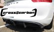 画像8: ◆ポルシェ 718 ケイマン後期用GT4タイプリアカーボンディフューザー/カーボンディフェーザー/アンダースポイラー/クロスカーボン/人気商品/メッシュネット付 (8)