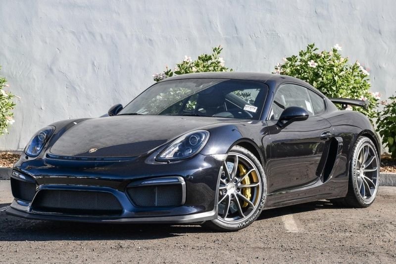画像1: ◆ポルシェ 718 ケイマン後期用GT4タイプフロントカーボンリップ/カーボンスポイラー/アンダーリップ/クロスカーボン/人気商品 (1)