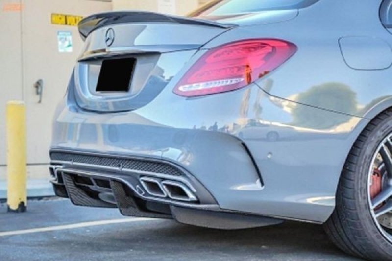 画像1: ◆メルセデス・ベンツ C217/R217 Sクラスクーペ スポーツ用 PSMタイプカーボンディフューザー/デフューザー/S65/S63/S550/S500/クロスカーボン/2D/コンバーチブル (1)