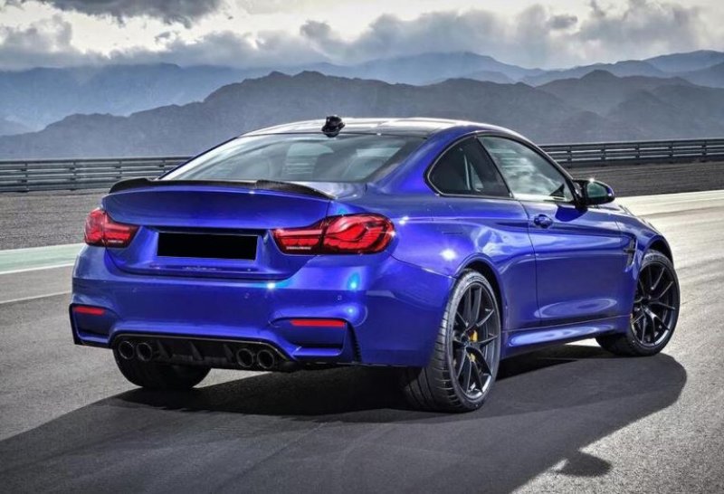 画像1: ◆BMW F82M4用PSMタイプハイキックリアカーボントランクスポイラー/CARBONADO リアウイング リアスポイラー クロスカーボン (1)