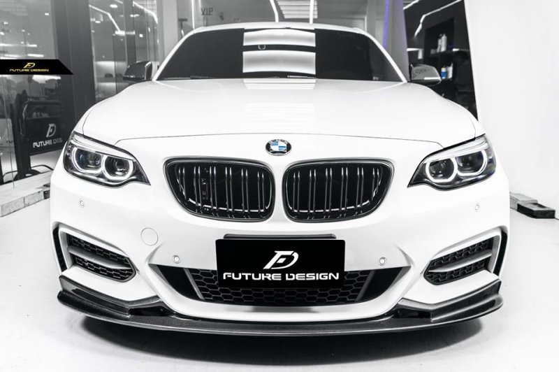 画像1: ◆BMW F22  F23 2シリーズクーペ/カブリオレ用 Mタイプ艶黒ブラックキドニーグリル/228/235 /220/218/M4/M2/ブラックグリル/センターグリル/パフォーマンス (1)