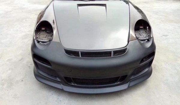 画像7: 値下げ特別価格◆ポルシェ 911/997 GT3後期タイプエアロ フロントバンパー/リップスポイラーセット/RS3.6/RS3.8/RS4.0/PORSCHE/カレラ/タルガ (7)