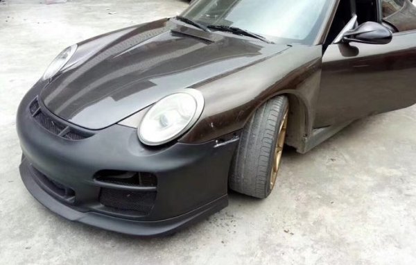 画像8: 値下げ特別価格◆ポルシェ 911/997 GT3後期タイプエアロ フロントバンパー/リップスポイラーセット/RS3.6/RS3.8/RS4.0/PORSCHE/カレラ/タルガ (8)