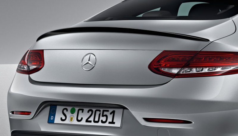 画像1: ◆メルセデス・ベンツ W205/C205 Cクラスクーペ用 63AMGタイプリアトランクスポイラー/リアウイング/リアスポイラー/ABS/C200/C180/C43/C63AMG (1)