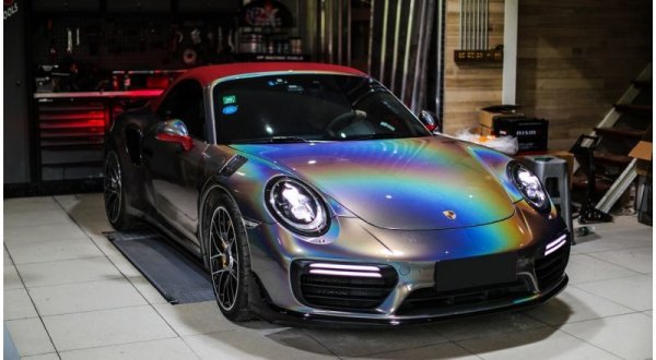 画像14: ◆後期対応 ポルシェ 991.2 GT3RSタイプスリット入りダクトフェンダーセット/GT3/PDK/PORSCHE/本物カーボン、FRPタイプ選択可能 (14)