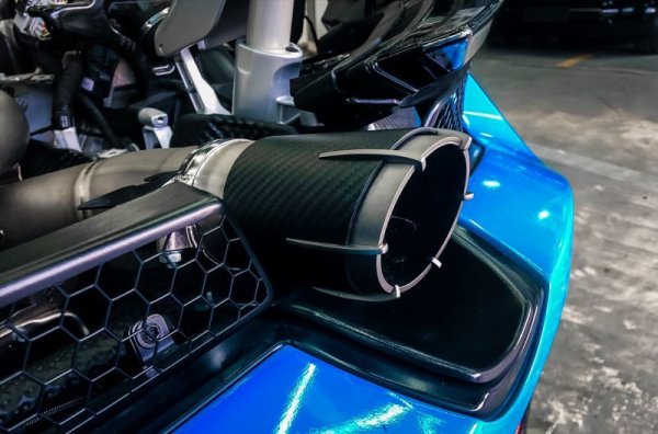 画像9: ◆イノテック iPE マクラーレン765LT クーペ/スパイダー用ステンレス製可変バルブマフラーフルシステム/センターパイプ/キャタライザー/フロントパイプ/ (9)