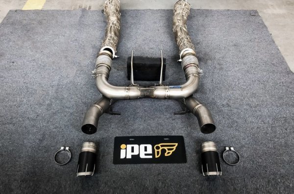 画像6: ◆イノテック iPE マクラーレン765LT クーペ/スパイダー用ステンレス製可変バルブマフラーフルシステム/センターパイプ/キャタライザー/フロントパイプ/ (6)