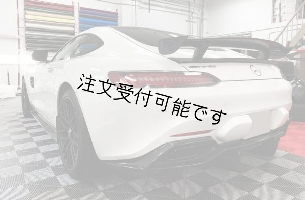 画像1: ◆メルセデス・ベンツ C190 AMG GT用 GTSスタイルカーボントランクウイング/リアスポイラー/リアスポイラー/カーボンエアロ/GTウイング/GTR/BENZ (1)