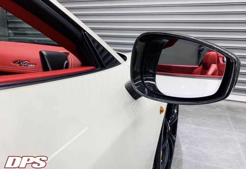 フェラーリ　458 サイドミラー フェラーリ 458イタリア クーペ/スパイダー用本物カーボン製