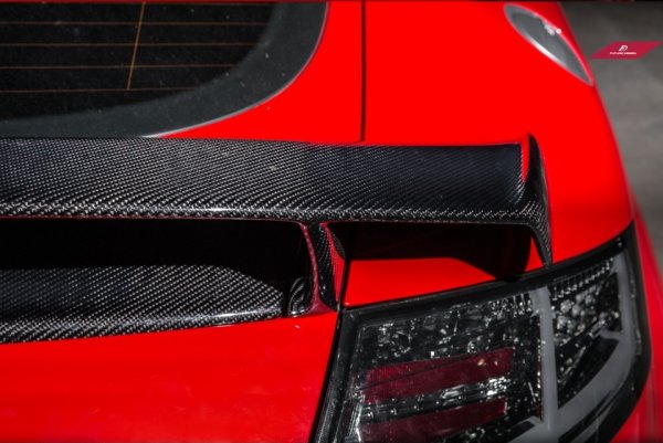 画像3: ◆アウディ8J MK2 TT/TTS/TTRS PPIデザインリアカーボントランクスポイラート/リアウイング/電動ウイング/AUDI/二層式 (3)