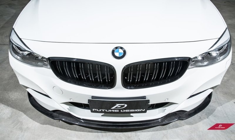 画像1: 人気M3タイプ◆BMW F34GT用 艶黒 Mパフォーマンスタイプ キドニーグリル/ラジエターグリル/センターグリル/F82M4/F80M3/クロスカーボン/320/330/335 (1)