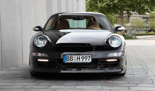 画像5: 人気商品◆ポルシェ 911/997 04-08年モデル用TechAタイプ フロントカーボンリップスポイラー/カーボンスポイラー/フロントディフューザー/テック/アート/カレラ/前期用/ (5)