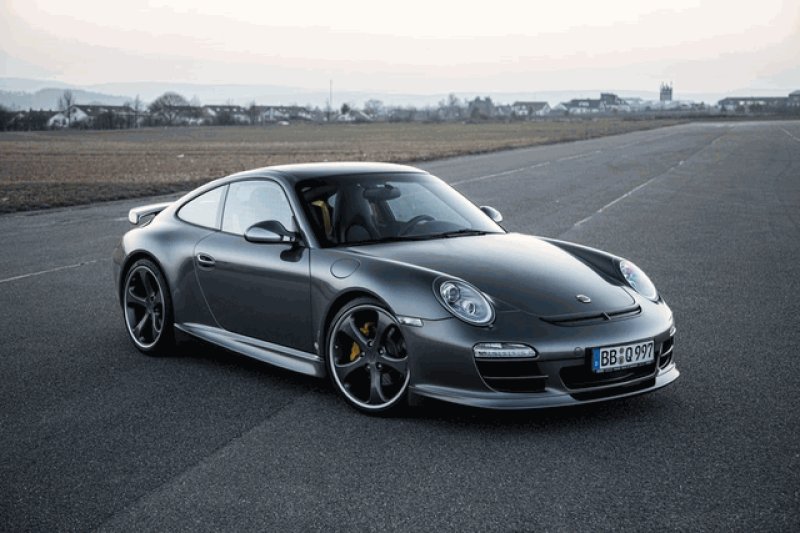 画像1: 人気商品◆ポルシェ 911/997 04-08年モデル用TechAタイプ フロントカーボンリップスポイラー/カーボンスポイラー/フロントディフューザー/テック/アート/カレラ/前期用/ (1)
