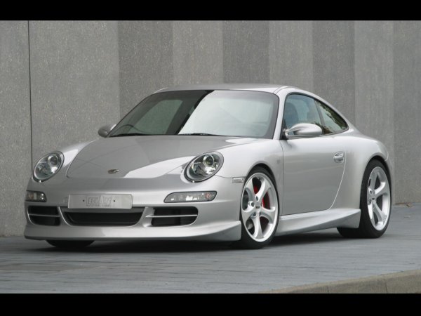 画像3: 人気商品◆ポルシェ 911/997 04-08年モデル用TechAタイプ フロントカーボンリップスポイラー/カーボンスポイラー/フロントディフューザー/テック/アート/カレラ/前期用/ (3)