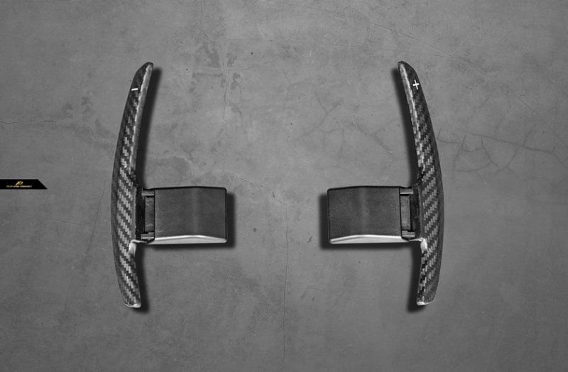 画像1: BMW Fシリーズ汎用マットカーボン変速シフトレバー/バタフライ/F01/F02/F06/F12/F13/F15/F16/F20/F22/F25/F26/F28/F30/F31/F32/F33/F34/F36/F80M3/F82M4/F83M4/F87M2/F10M5/F12M6 (1)