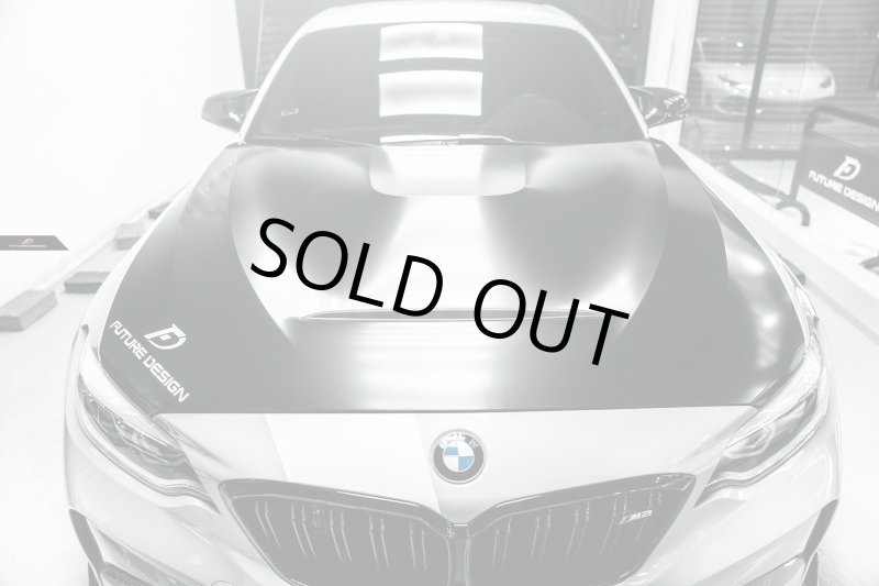 画像1: ◆BMW F22 F23 2シリーズ/F87M2用GTSタイプボンネット/エンジンフード/軽量化/人気商品/コンペティション/218/220/235/240/M2/スチール (1)