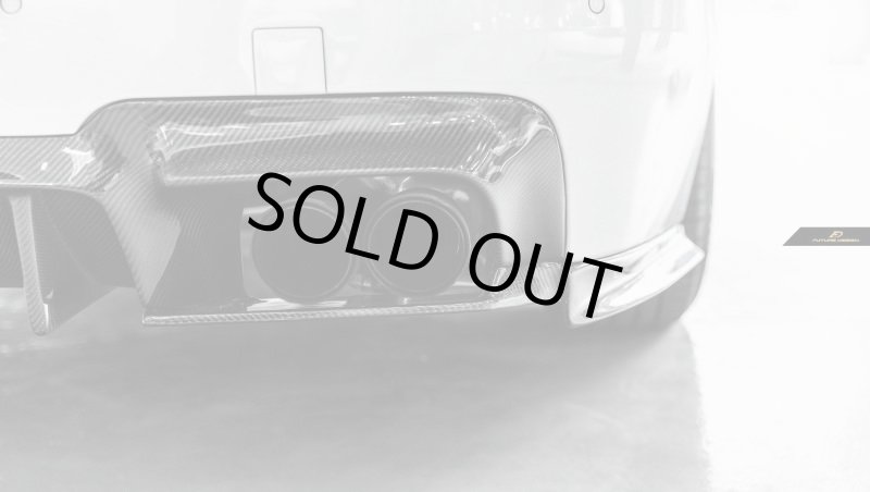 画像1: 人気◆BMW F10M5セダン Mスポーツ用 FDGT  リアバンパーカーボンスプリッター/カナード/アンダーリップ/523/530/540/550/フューチャーデザイン/ドライカーボン (1)