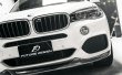 画像9: BMW F15 X5 Mスポ用パフォーマンスタイプフロントカーボンリップ/綾織/カーボンスポイラー/フロントリップ/エアロ/スプリッター (9)