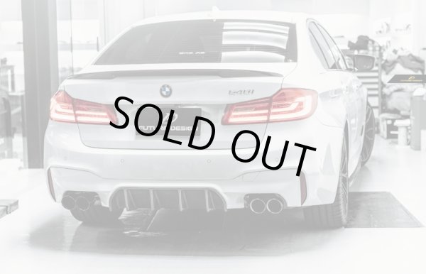画像4: ◆BMW G30/G31 5シリーズMスポーツ用F90M5ルック FDカーボンディフューザーカバー/ディフェーザー/アンダースポイラー/カーボンパネル/520/528/535/540/550 (4)