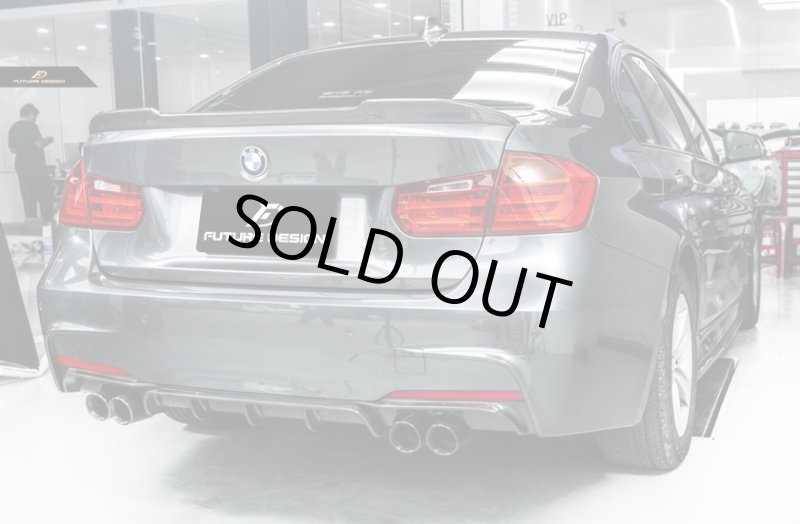 画像1: ◆BMW F30 F80M3用CS クラブスポーツカーボントランクスポイラー/リアスポイラー/リアウイング/カーボンスポイラー/320/335/クロスカーボン (1)