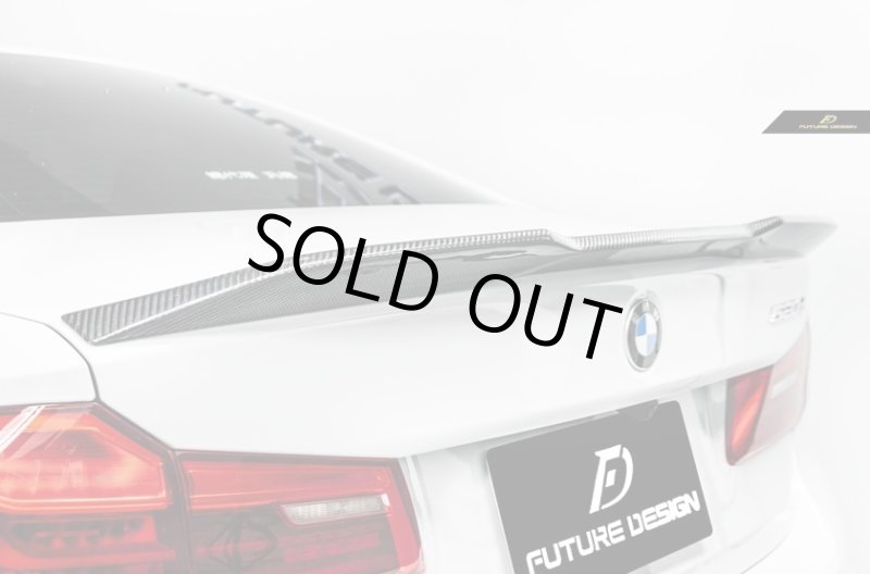 画像1: ◆BMW F90M5 用CSクラブスポーツTP カーボントランクスポイラー/カーボンウイング/真空製法/PERFORMANCE (1)