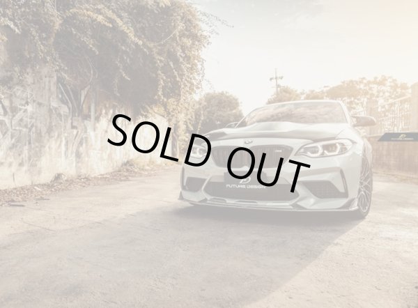 画像3: フューチャーデザイン◆BMW F87M2 コンペティション用 FDGTフロントカーボンリップ/カーボンスポイラー/アンダーリップ/ウイング/ドライカーボン製法/competition (3)