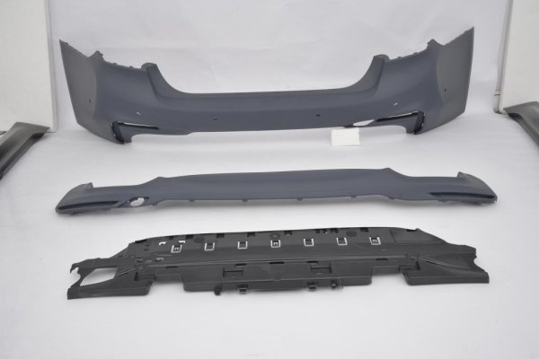 画像9: BMW G30 523 530 540 545用 Mスポーツタイプフルエアロセット/ハイライン対応/バンパー/キドニーグリル/サイドステップ/小物一式/専用ディフューザー/パフォーマンスリップ (9)