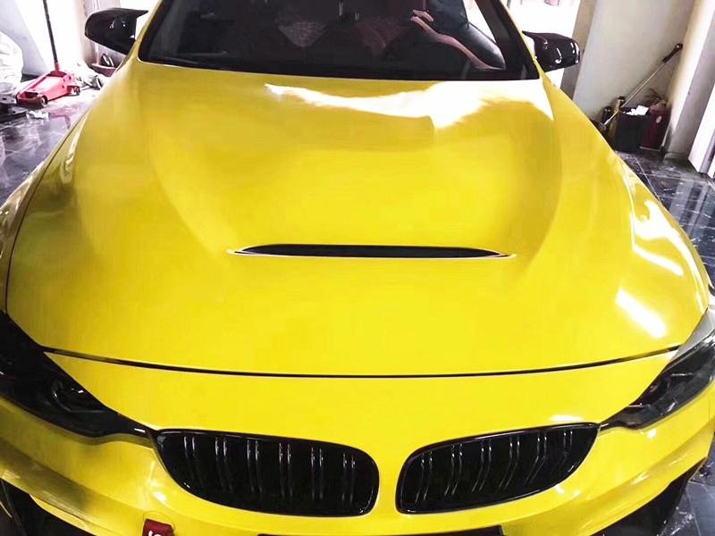 画像1: ◆BMW F30/F31/F32/F33/F36 3シリーズ/4シリーズ用 M3/M4 GTSタイプカーボンボンネット/Mエンジンフード/隆起タイプ/パフォーマンス/クラブスポーツ/CS/フルカーボンオプション (1)