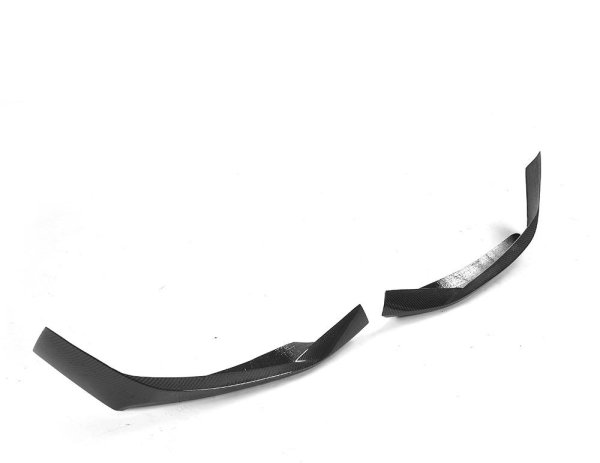 画像7: ◆BMW G30 G31 セダン ツーリング用 パフォーマンスタイプカーボンスプリッターセット/フロントリップ/カナード/ドライカーボン/520/533/530/540/550/M5/軽量化/左右セット (7)