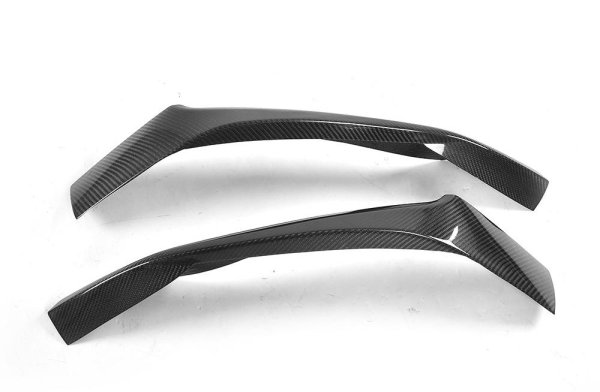 画像8: ◆BMW G30 G31 セダン ツーリング用 パフォーマンスタイプカーボンスプリッターセット/フロントリップ/カナード/ドライカーボン/520/533/530/540/550/M5/軽量化/左右セット (8)