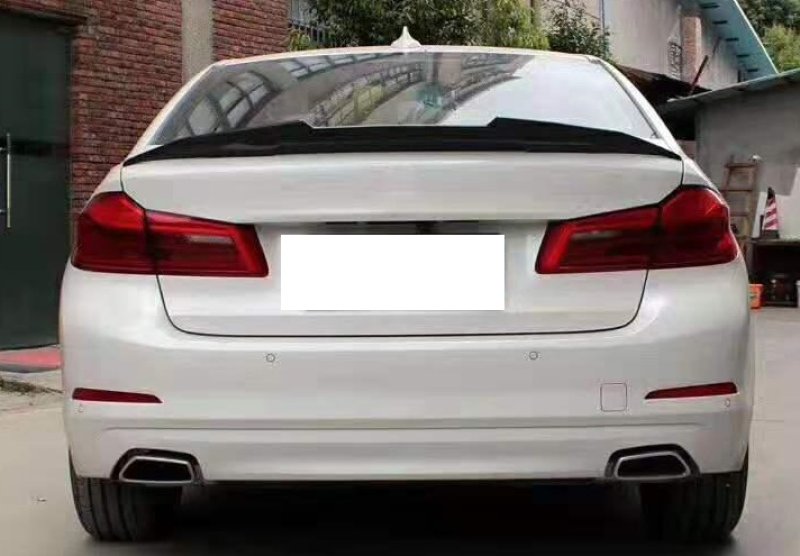 画像1: ◆BMW G30 セダン用 PSMタイプカーボントランクスポイラー/リアウイング/リアスポイラー/パフォーマンス/520/533/530/540/550/M5/デザイン/P.S.M (1)