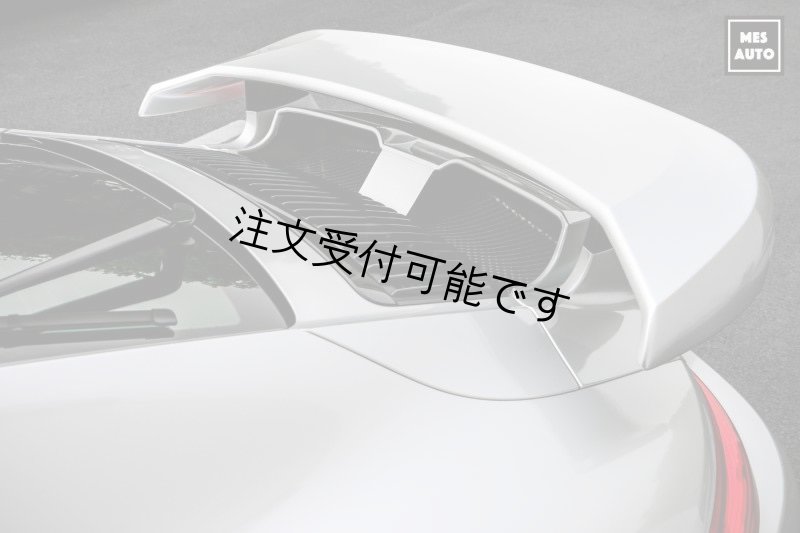 画像1: 後期用◆ポルシェ 911/991.2 カレラ用 TAタイプ リアカーボンウイングセット/リアスポイラー/リアウイング/GTウイング/TECH ART/PORSCHE/BLACK/SAILS/テック アート/ (1)