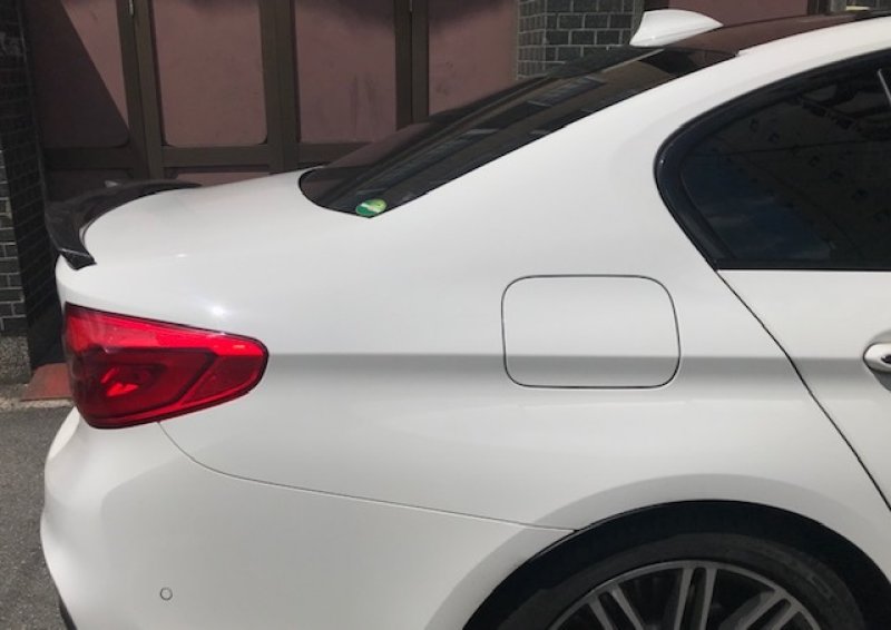 画像3: ◆BMW G30 セダン / F90M5用 Mパフォーマンスタイプカーボントランクスポイラー/リアウイング/リアスポイラー/パフォーマンス/520/533/530/540/550/M5/クラブスポーツ (3)