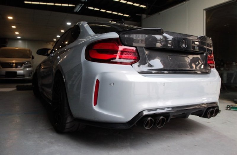 画像1: ◆BMW F22 2シリーズ/ F87M2M用 Mパフォーマンスタイプカーボントランク/ダックテール/軽量化/人気商品/コンペティション/218/220/235/240 (1)