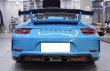 画像1: ◆ポルシェ 991.2 後期カレラ用 GT3スタイルカーボンリアGTウイング/機械式/リアスポイラー/アルミステー/C2S/GTS/GT3/カーボン/FRP/RS3.8 (1)