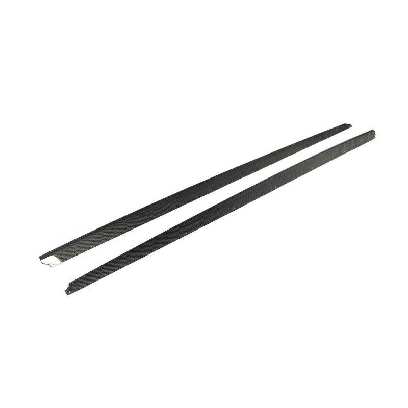 画像4: ◆BMW G30/G31/F90 Mスポ/M5セダン用 3DDタイプ カーボンサイドスカートセット/サイドステップ/スカットル/クロスカーボン (4)