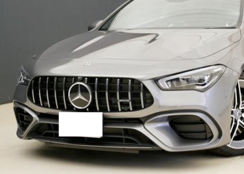 画像1: ◆メルセデス・ベンツ W118 2019〜 CLAクラス用 CLA45AMGルック パナメリカーナ クロームラジエターグリル/センターグリル/GTRグリル /CLA180/LA250/LA35/LA45AMG/シルバー/メッキ (1)
